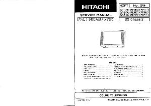 Service manual Hitachi CMT-1467G, CMT2173G, CMT2196G ― Manual-Shop.ru