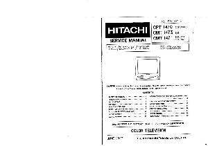 Service manual Hitachi CMT-1471, CMT1473 ― Manual-Shop.ru