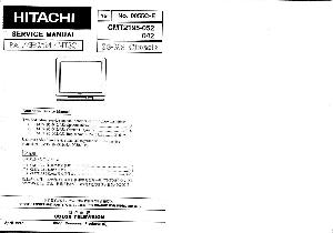 Сервисная инструкция Hitachi CMT-2195 ― Manual-Shop.ru