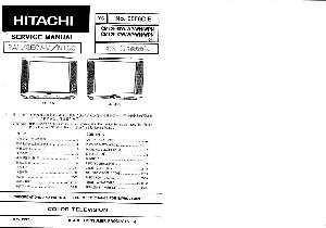 Service manual Hitachi CMT-2990, CMT-2997 ― Manual-Shop.ru