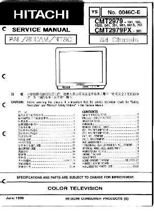 Service manual Hitachi CMT2979 ― Manual-Shop.ru