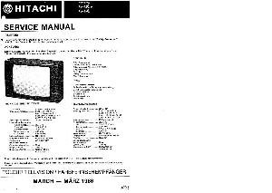 Сервисная инструкция Hitachi CP-X325W ― Manual-Shop.ru