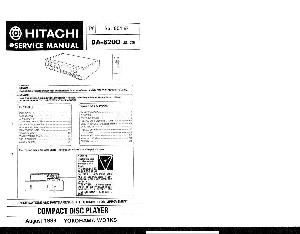 Сервисная инструкция Hitachi DA-8200  ― Manual-Shop.ru