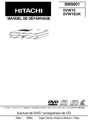 Service manual Hitachi DV-W1E ― Manual-Shop.ru