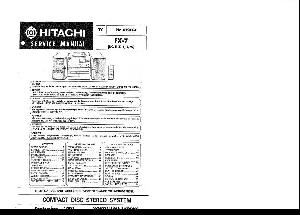 Сервисная инструкция HITACHI FX-7 ― Manual-Shop.ru