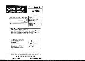 Service manual HITACHI HA-V5EX ― Manual-Shop.ru