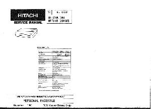 Service manual Hitachi HF-TS10E ― Manual-Shop.ru