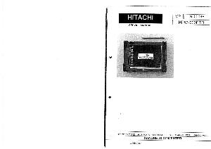 Сервисная инструкция Hitachi HPW-630ETR ― Manual-Shop.ru