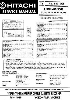 Service manual Hitachi HRD-MD50 ― Manual-Shop.ru
