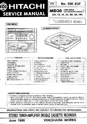 Service manual Hitachi MD30 ― Manual-Shop.ru