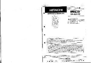 Сервисная инструкция Hitachi MP-EG10V ― Manual-Shop.ru