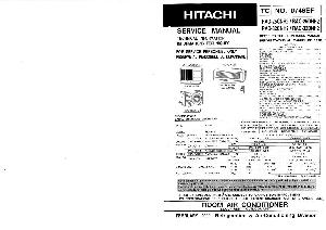 Service manual Hitachi RAD-25CNH2, RAD-32CNH2 ― Manual-Shop.ru