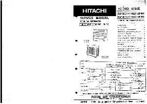 Сервисная инструкция Hitachi RAF-32CNH1, RAF-40CNH1 ― Manual-Shop.ru