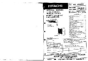 Сервисная инструкция Hitachi RAP-32QH1 ― Manual-Shop.ru