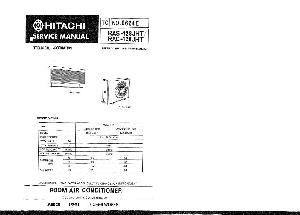 Сервисная инструкция HITACHI RAS-128JHT ― Manual-Shop.ru