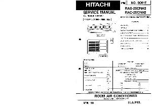Сервисная инструкция Hitachi RAS-25CNH2 ― Manual-Shop.ru