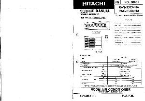 Сервисная инструкция Hitachi RAS-25CNHA ― Manual-Shop.ru