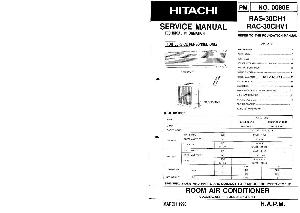 Сервисная инструкция Hitachi RAS-30CH1 ― Manual-Shop.ru
