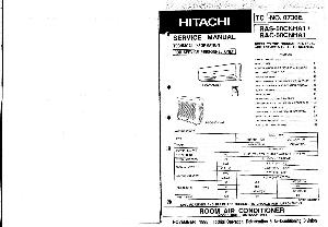 Сервисная инструкция Hitachi RAS-50CNHA1 ― Manual-Shop.ru