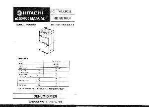 Сервисная инструкция HITACHI RD-981UCT ― Manual-Shop.ru