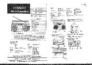 Сервисная инструкция Hitachi TRK-720WM ― Manual-Shop.ru