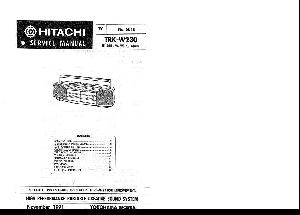 Сервисная инструкция HITACHI TRK-W230 ― Manual-Shop.ru