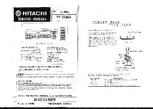 Сервисная инструкция HITACHI VIP-KY30EX ― Manual-Shop.ru