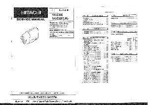 Сервисная инструкция Hitachi VK-C32E ― Manual-Shop.ru