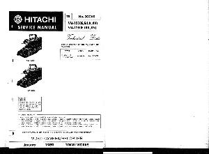 Сервисная инструкция Hitachi VM-1200E, VM-1280E ― Manual-Shop.ru