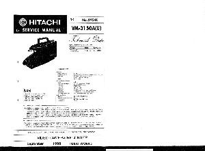 Сервисная инструкция Hitachi VM-3150A ― Manual-Shop.ru