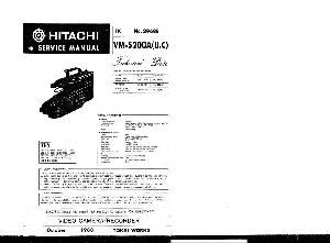 Service manual HITACHI VM-5200A ― Manual-Shop.ru