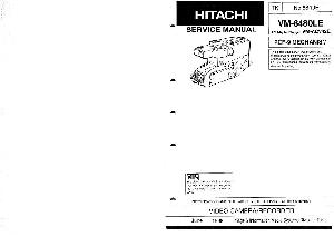 Сервисная инструкция Hitachi VM-8480LE ― Manual-Shop.ru