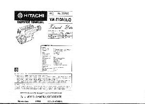 Сервисная инструкция HITACHI VM-E10A ― Manual-Shop.ru