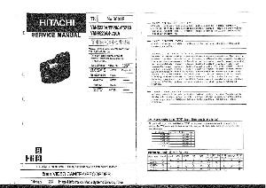 Service manual Hitachi VM-E220A, VM-E520A, VM-E521A, VM-H620A, VM-H720A ― Manual-Shop.ru