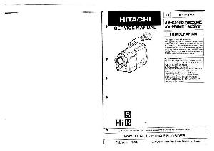 Сервисная инструкция Hitachi VM-E340E, VM-E358E, VM-H650E ― Manual-Shop.ru