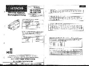Service manual Hitachi VM-E54E, VM-E56E, VM-H58E, VM-H59E ― Manual-Shop.ru