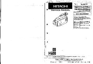 Service manual Hitachi VM-E555LA ― Manual-Shop.ru