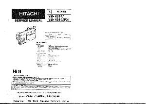 Сервисная инструкция Hitachi VM-H39A ― Manual-Shop.ru
