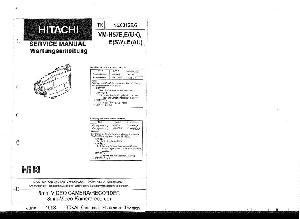 Сервисная инструкция Hitachi VM-H57E ― Manual-Shop.ru
