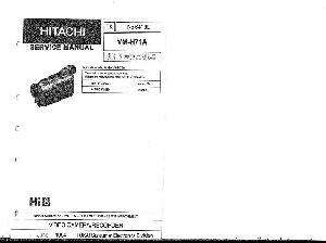 Сервисная инструкция Hitachi VM-H71A ― Manual-Shop.ru