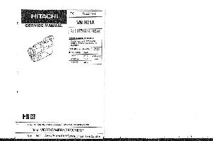 Сервисная инструкция Hitachi VM-H81A ― Manual-Shop.ru