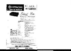 Service manual Hitachi VT-168EM ― Manual-Shop.ru