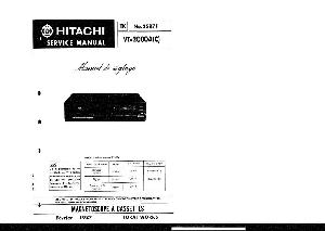 Service manual Hitachi VT-2000A ― Manual-Shop.ru