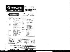 Сервисная инструкция Hitachi VT-3800A, VT-3805A ― Manual-Shop.ru