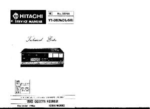 Сервисная инструкция Hitachi VT-38EM ― Manual-Shop.ru