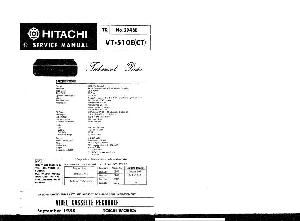 Сервисная инструкция HITACHI VT-510E ― Manual-Shop.ru