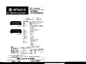 Сервисная инструкция HITACHI VT-570E, VT-575E, VT-576E ― Manual-Shop.ru