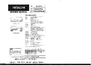 Service manual Hitachi VT-F370A, VT-F371A, VT-F372A, VT-F375AW ― Manual-Shop.ru