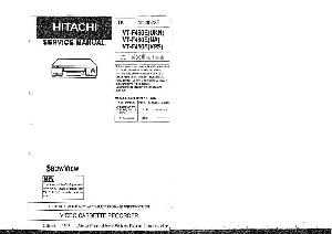Сервисная инструкция Hitachi VT-F460E ― Manual-Shop.ru