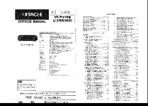 Сервисная инструкция Hitachi VT-F787EM ― Manual-Shop.ru